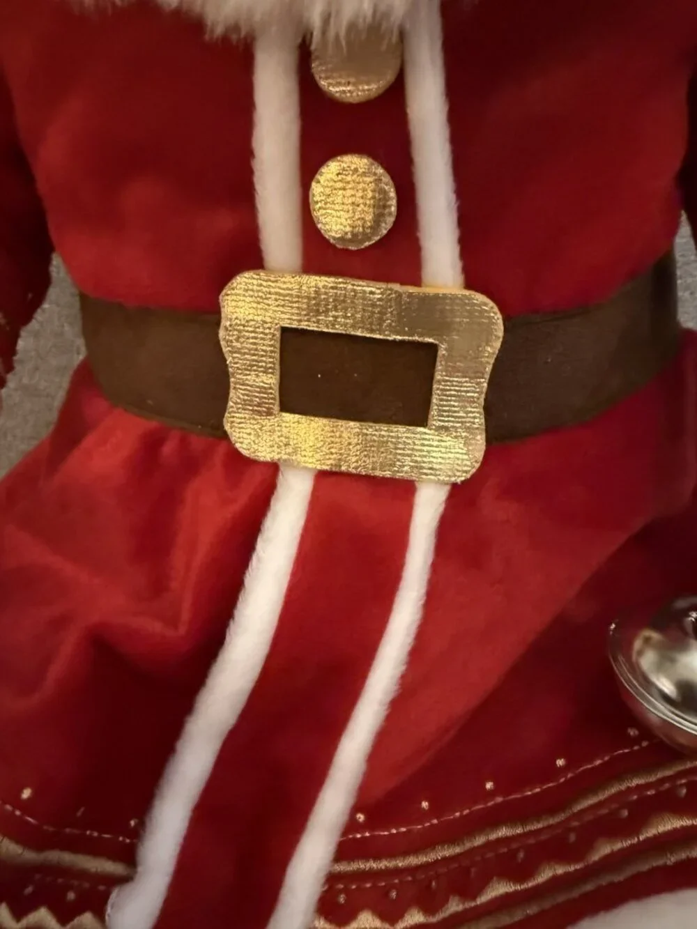 Polar Express Hallmark Talking Santa Plush